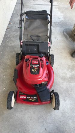 Toro lawnmower self propelled 6.5