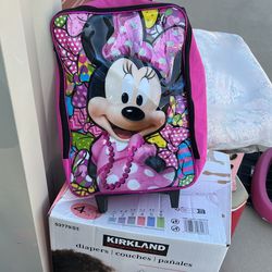Minnie Mouse Travel Luggage