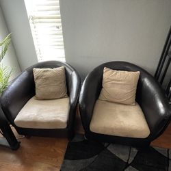 Leather Chairs 