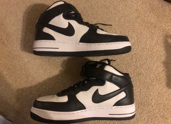 Nike X Stussy Air Force 1 ‘07 Mid So black white