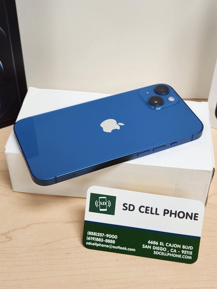 iPhone 13 128 GB Blue Unlocked For Any Carrier