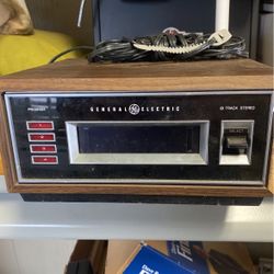 8 Track Player To Use In Component Stereo System  