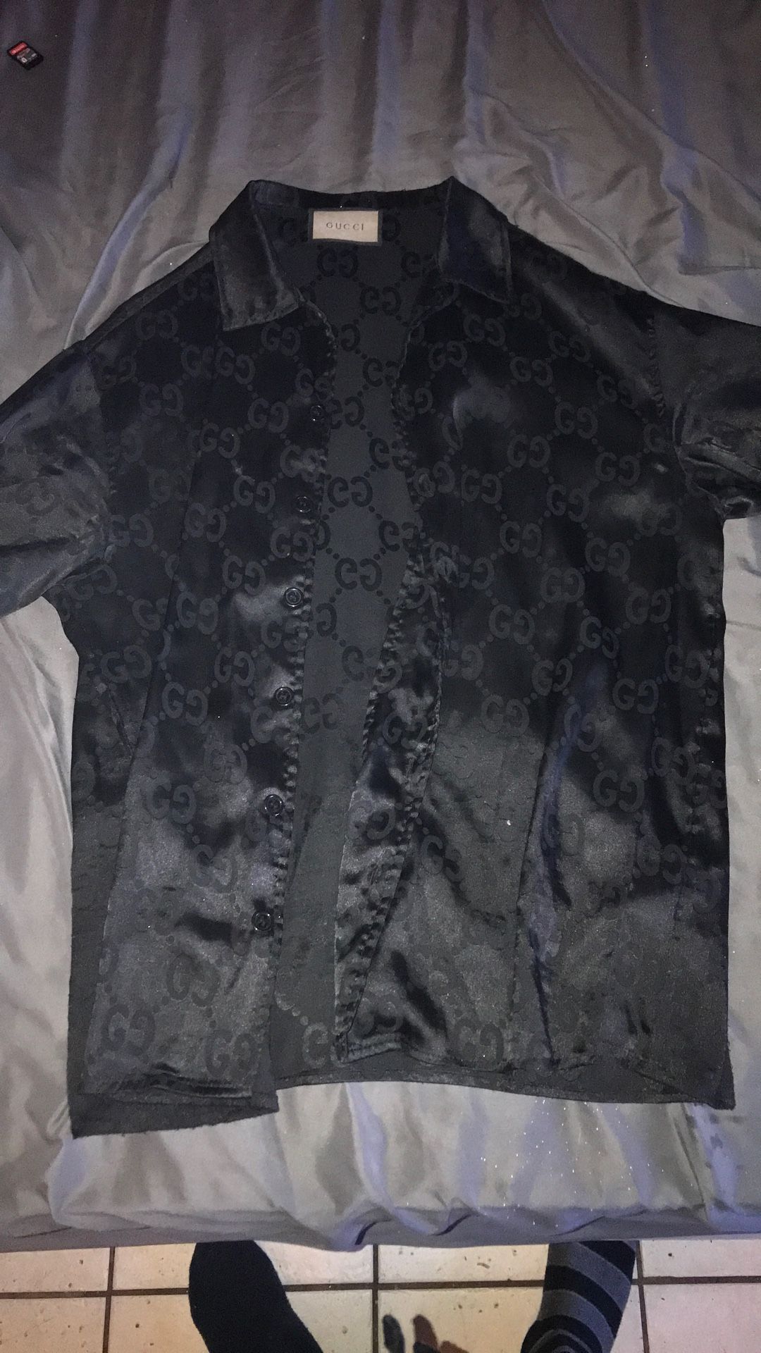 Gucci Short Sleeve Button Up