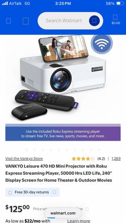 Vankyo mini projector