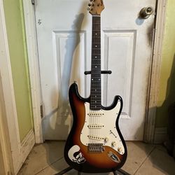 Samick Guitar With Stand 