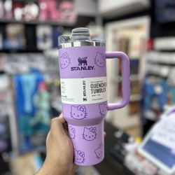 Purple Hello Kitty Cups New