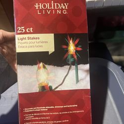 8-Inch Light Stakes, 25-Pack