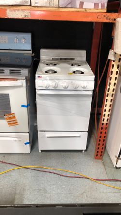 Small White Gas Stove, For RV