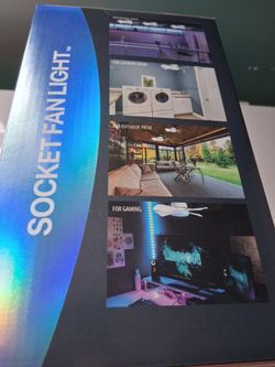 Socket fan light