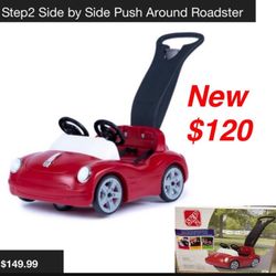 New  in box side by side push buggy for 2 kids $120  cash only pick up east Palmdale 