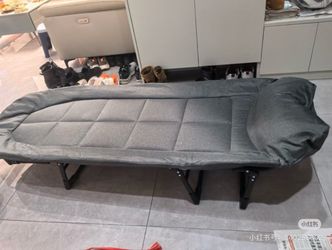 Camping bed with cushion $25