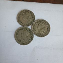 Portugal 1929 Silver Coin.3 Total 