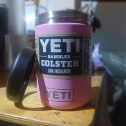 Yeti Rambler Colster Can Insulator (Pink)