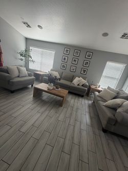 Couches and coffee table set