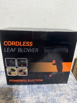 Handheld 21V Cordless Leaf Blower, 990000 RPM, 2 Pack 6.0Ah Batteries