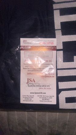 **Rudy Ruettiger Signed Notre Dame Jersey – JSA Witnessed COA