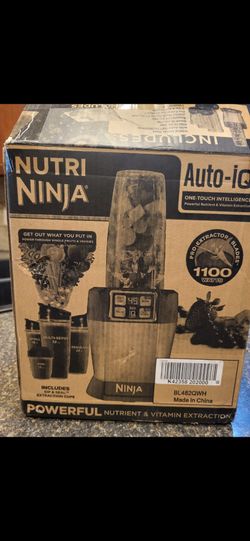 Nutri Ninja Auto-iQ blender and juice extractor model BL482QWH