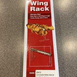 BBQ Wing Rack
