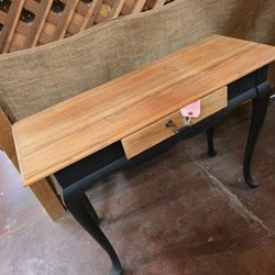 REDUCED! Vintage Mersman Wooden Console Table 
