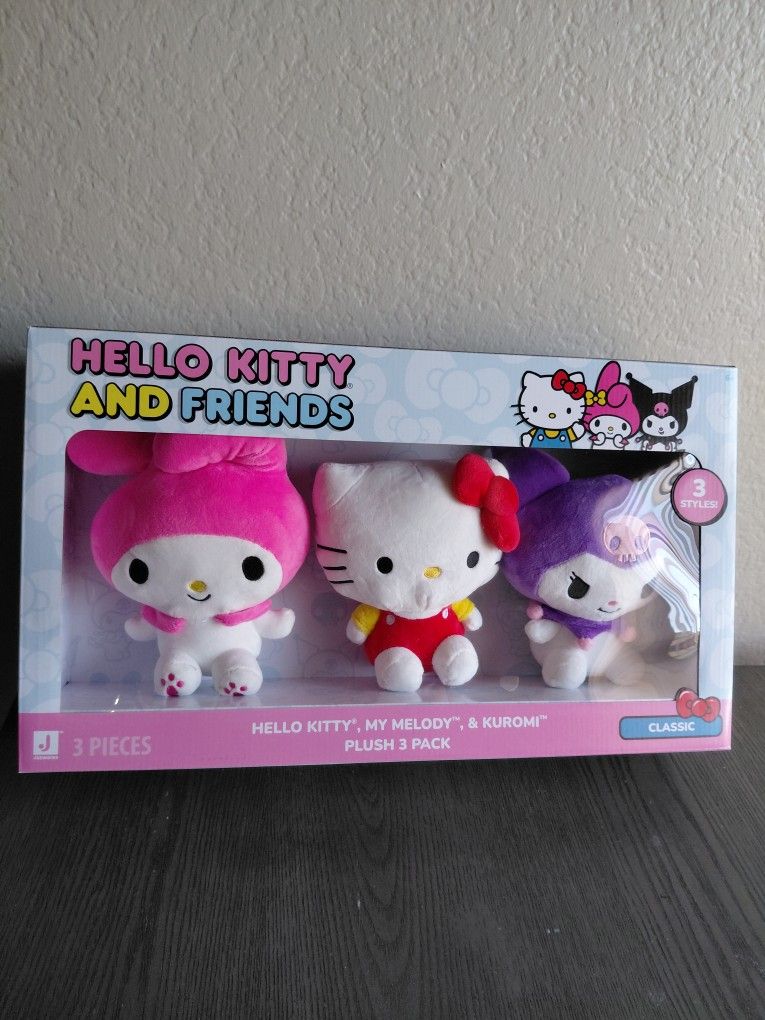 Hello Kitty And Friends Plushies