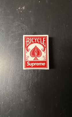 Supreme bicycle cards