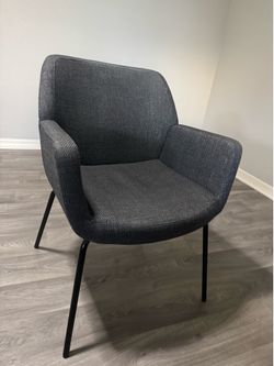 Padded Chair - Dark Gray