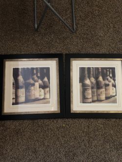 Black and White Wine picture frames house decorations