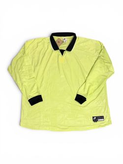 Nike Air - Mens 2XL - Long Sleeve Jersey - Lemon Twist Neon - HM8987-736