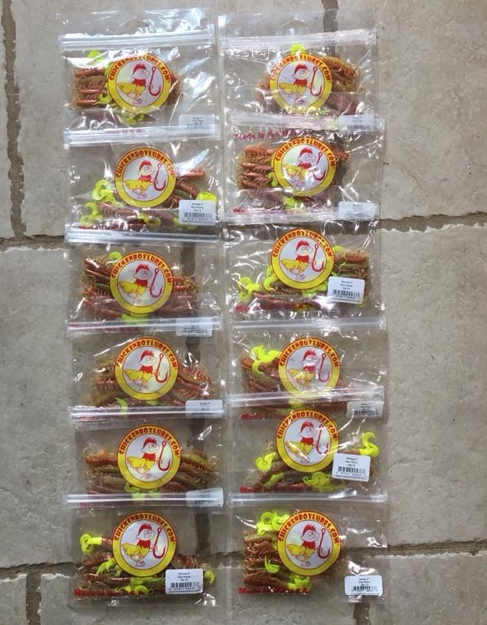 Fishing Soft Baits - Chicken Boy 3” Shrimp artificials