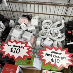 iPhone Fast Chargers (Lightning + Type-C)