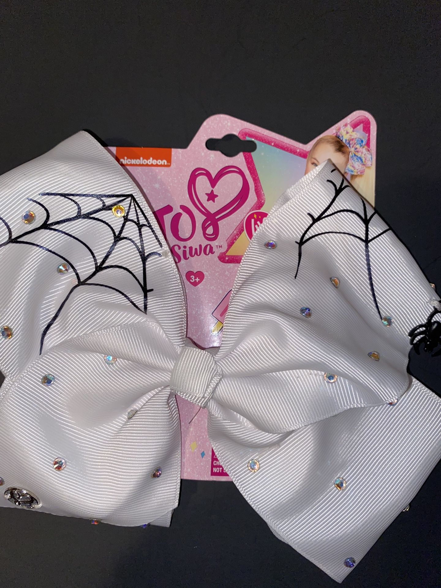 HALLOWEEN π SPIDERWEB BOW