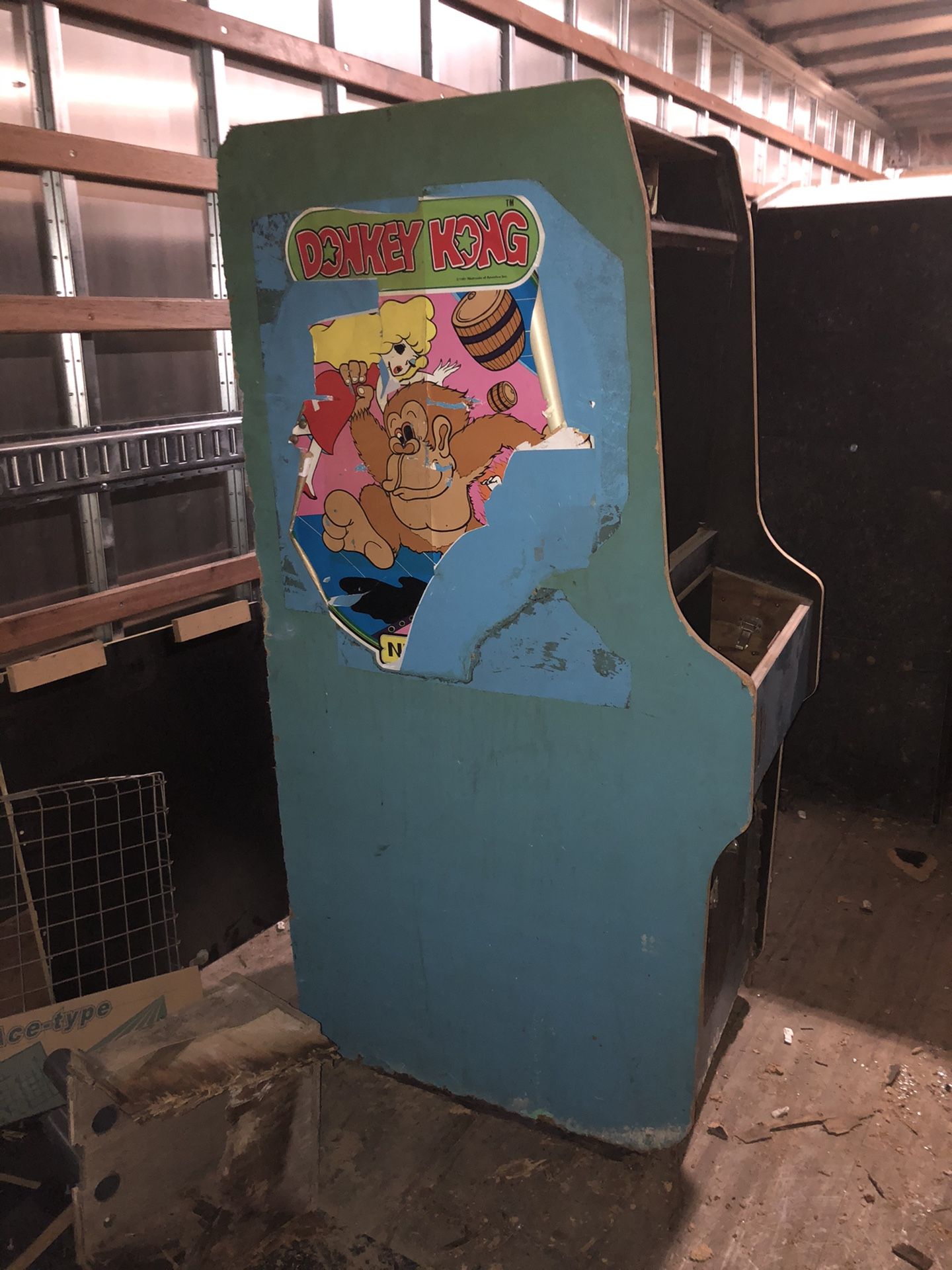 Donkey Kong Arcade Cabinet