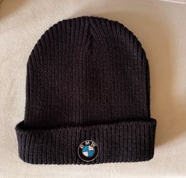 BMW black beanie