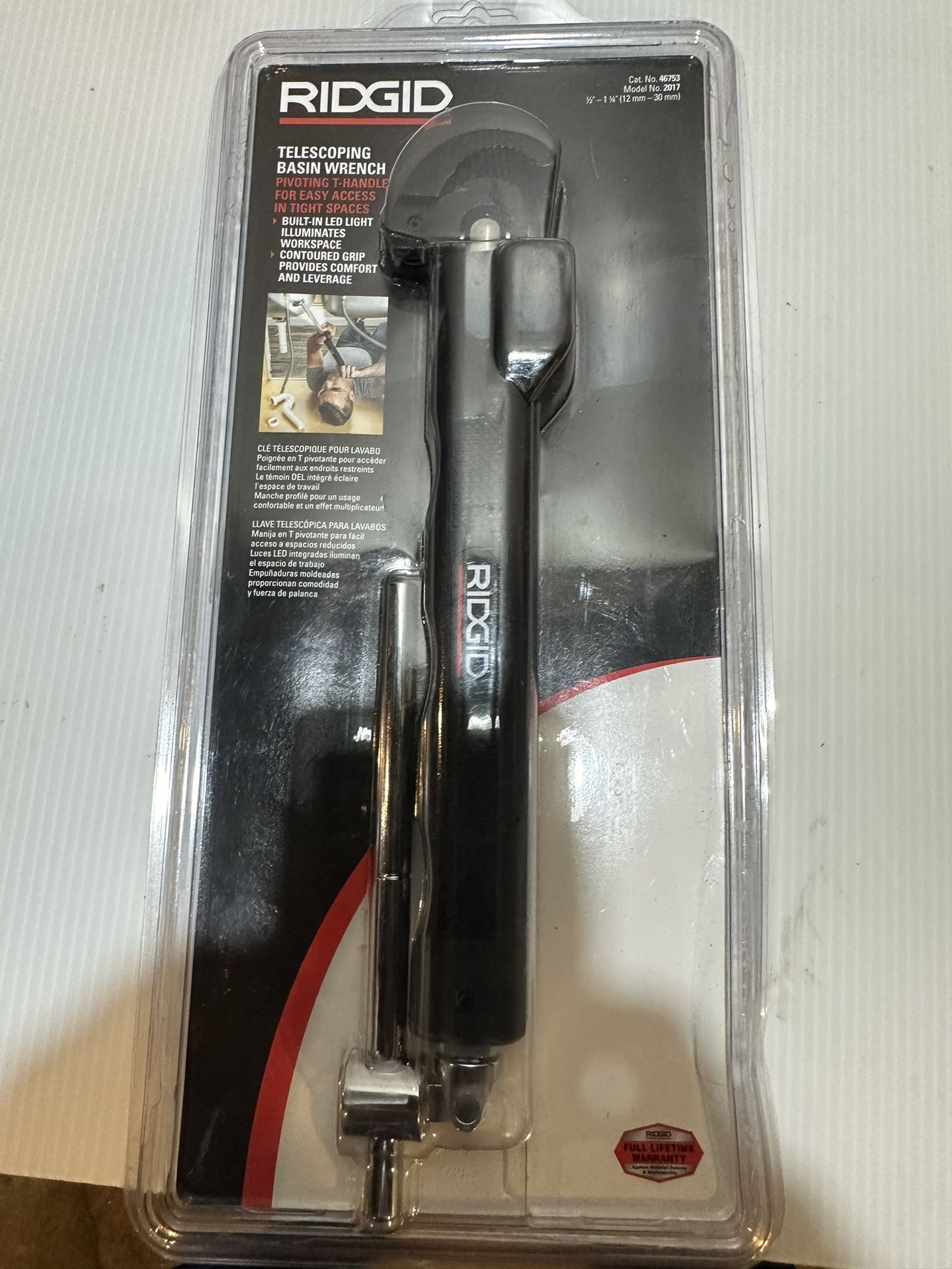 LED Basin Wrench