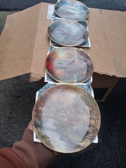 Thomas Kinkade's Decorations Plate