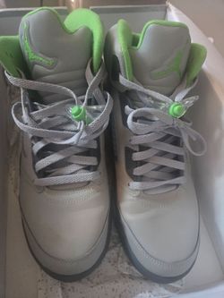 Air Jordan 5 Retro Green Bean Sneakers