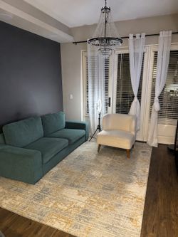 IKEA Kivik 3-Seat Sofa – Teal/Green