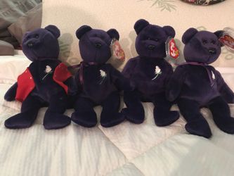 Many many pvc pellet beanie baby’s for sale, ask me for any one or all of them