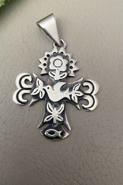 Silver James Avery Pendant
