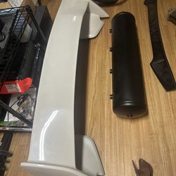 2015-17 Wrx Sti Rear Wing Oem Pearl White