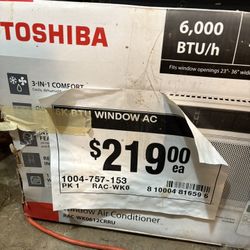 Toshiba Window AC Unit
