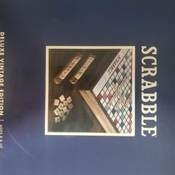 Scrabble Deluxe Vintage Edition
