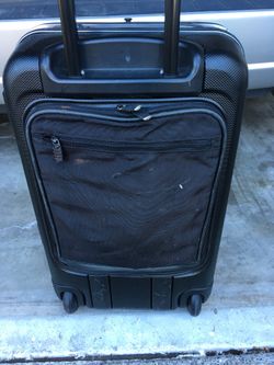 Small Samsonite suitcase with solid secured lock not zipper