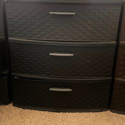 Storage Drawers, Student Desk With LED Lights And Chair 