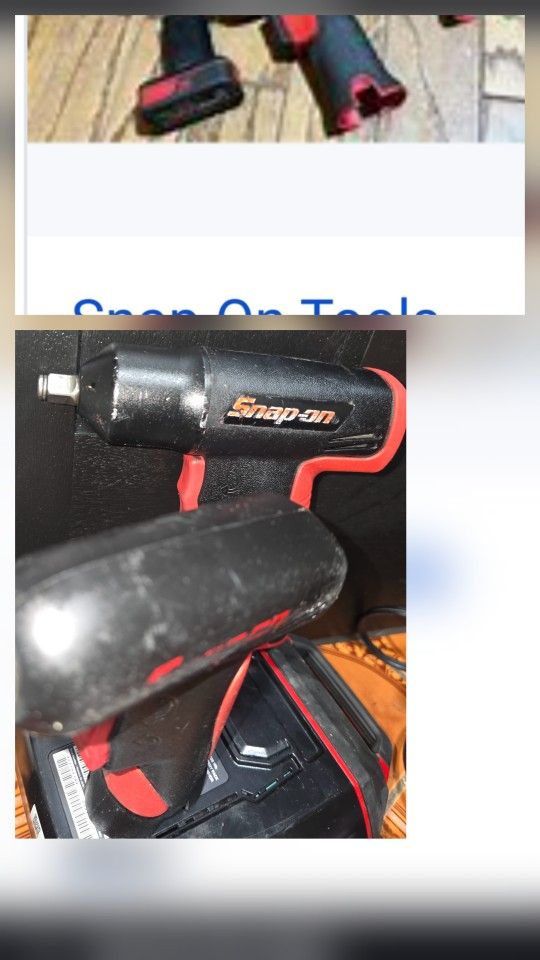 Snap On . Set Of Drills Impact & Drill & 2 Batterys & Charger  . Make N Offer 