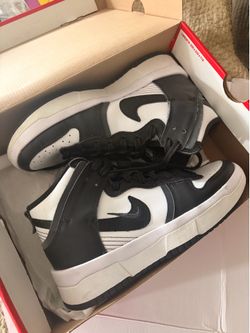 Nike Dunk High Up White Black Smoke Grey Women’s Size 8 w/ Box