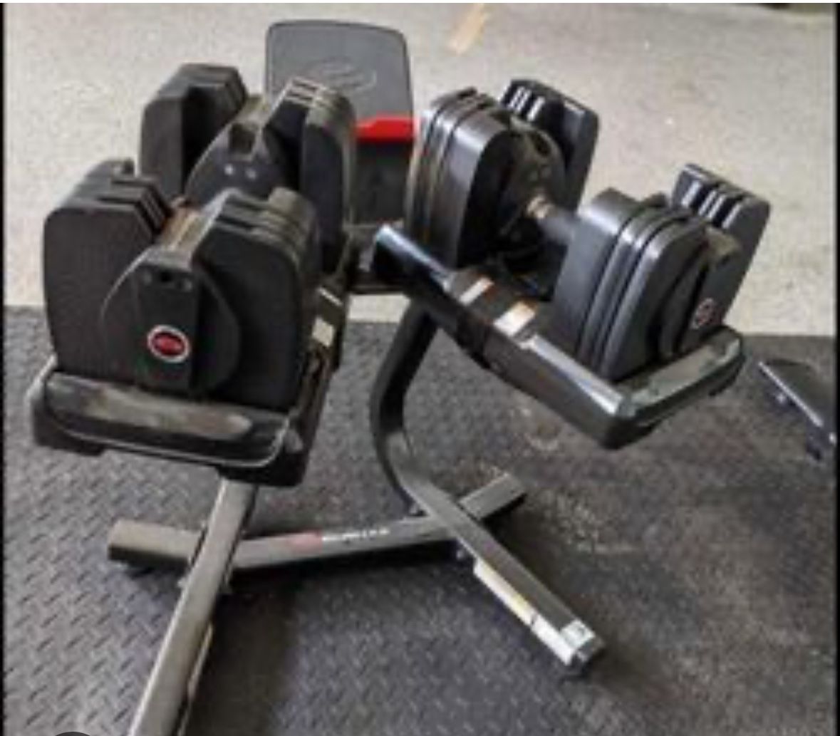 Bowflex 560 WiFi Dumbbells With Stand