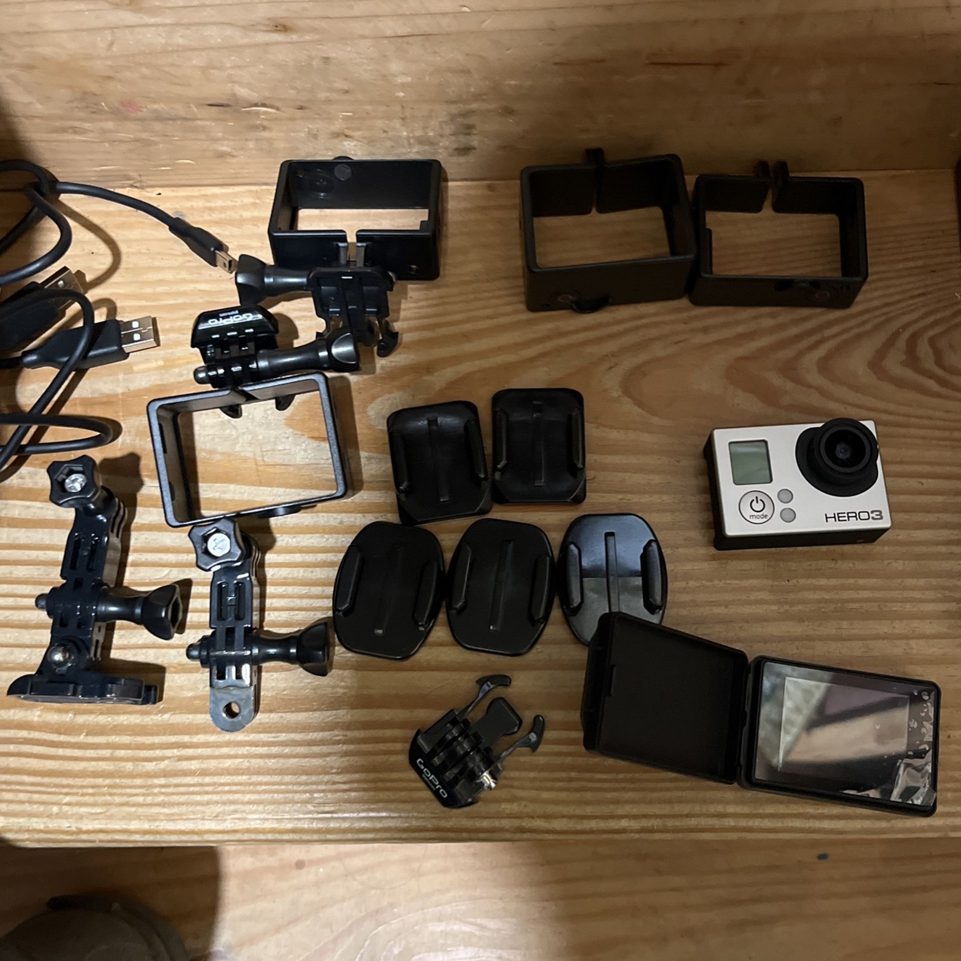 GoPro Hero 3 and ton of accessories 