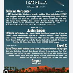 Two Coachella Weekend 2 wristbands 