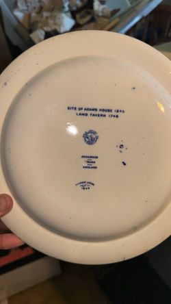 Rare plates antique
